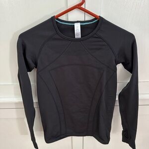 Girls Black Ivivva Athletic Top